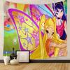 Classic Cartoon SShincchanS Kawaii Tapestry Wall Hanging Tapestry Art Deco Blanket Curtain Hanging At Home Bedroom Living