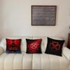 Singer D-Duki Cushion Cover Living Room Accent Couch Back Support Square Lounge Restful Nap Companion Pillow Case