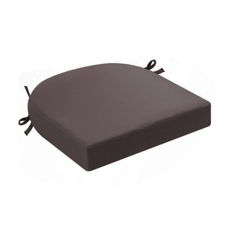 Household Sponge Seat Cushion Outdoor Waterproof U-shaped Rattan Chair Soft Bag Curved Chair Cushion Horseshoe Four Seasons