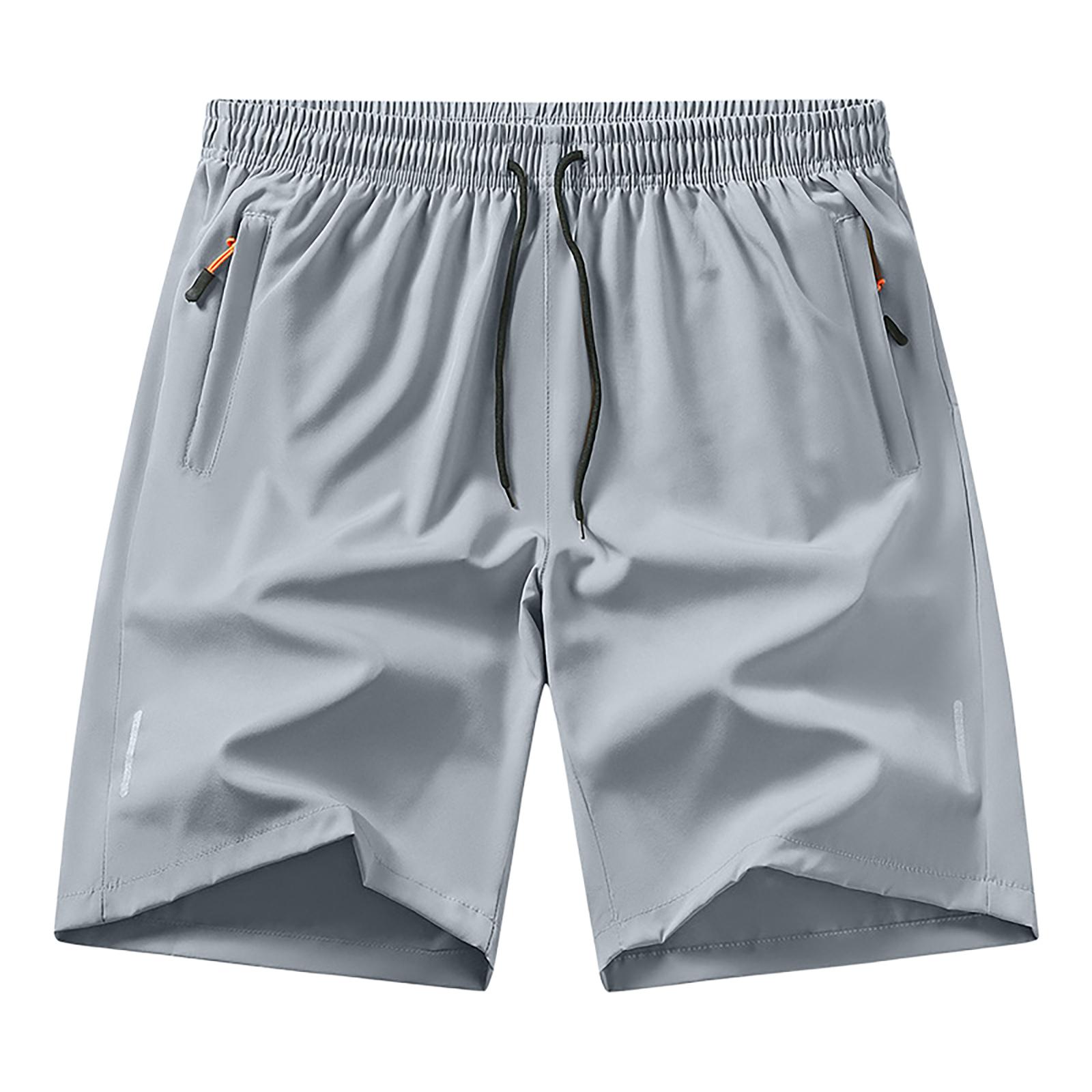 

Men s Casual -Weave Drawstring Shorts XS світло-сірий колір