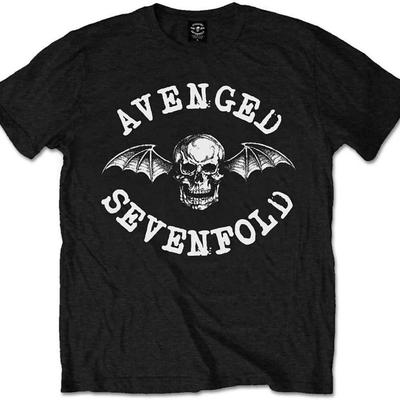 Avenged Sevenfold Men's Classic Death Bat T-Shirt Black