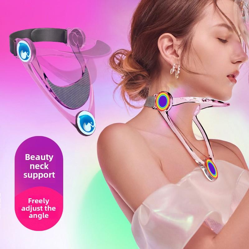 Adjustable Cervical Traction Device Posture Corrector Cervical Collar Neck Braces Support Stretcher Spine Protector Pain Relief