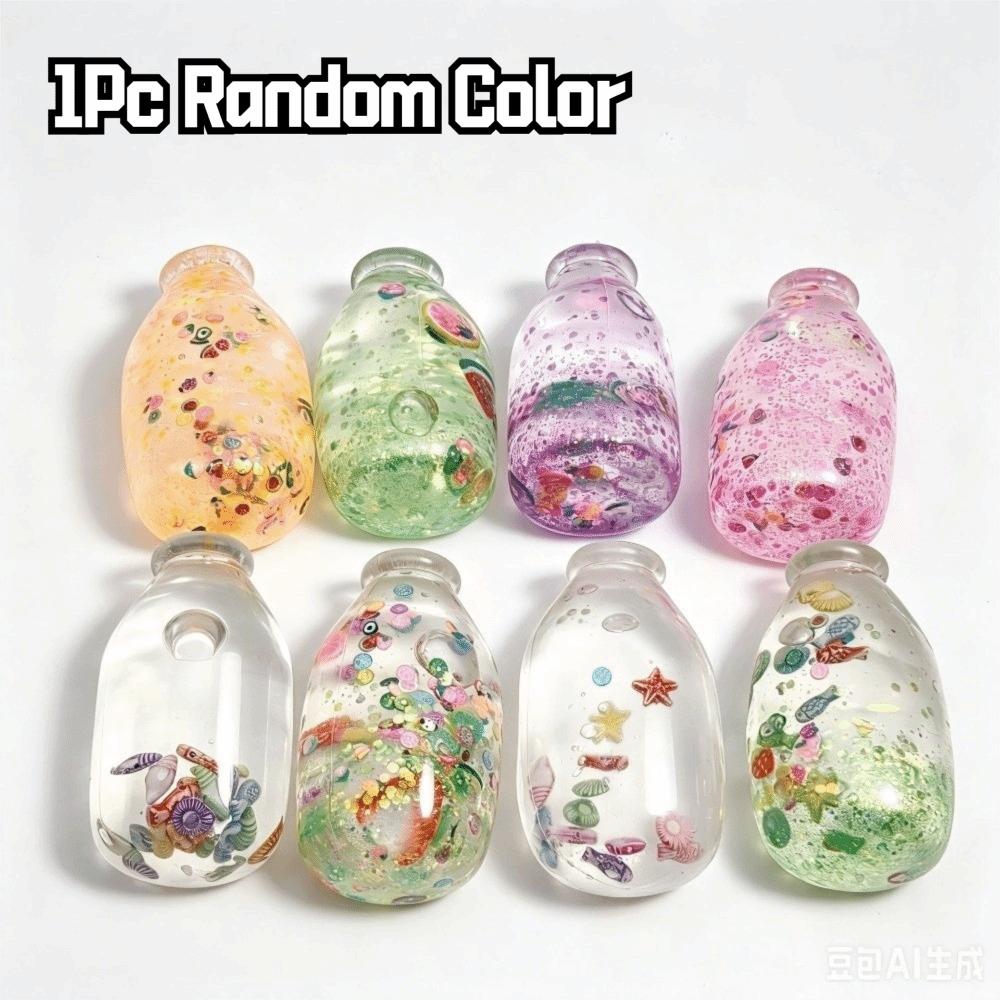 Stress Relief Simulated Candy Bottle Toy Soft Slow Rebound Toy for Adults Kids Gift