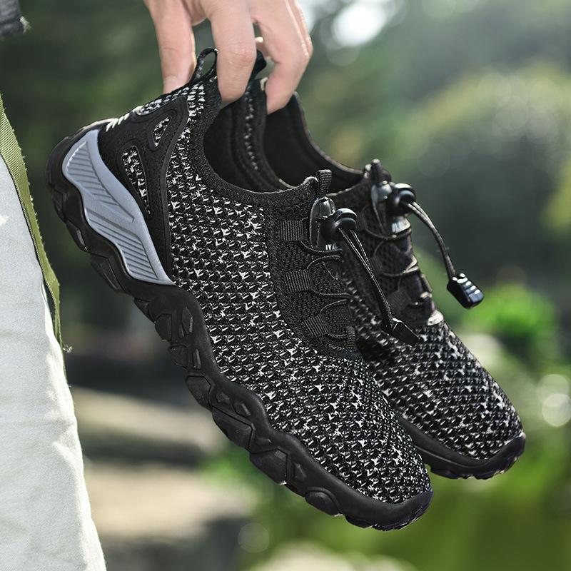 

Solid color low-top mesh shoes hollow and breathable fashion trend men s shoes summer casual sports shoes 39