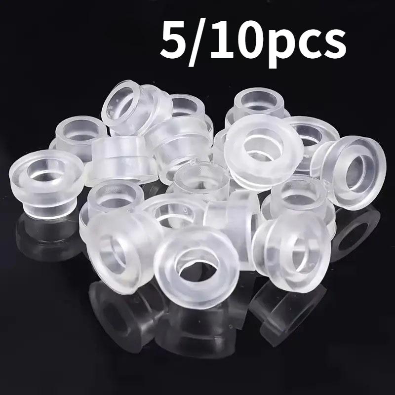 5/10 pièces Rondelles d'étanchéité universelles en silicone pour robinet avec collier de serrage. Joint étanche à l'eau pour plomberie domestique, robinets.