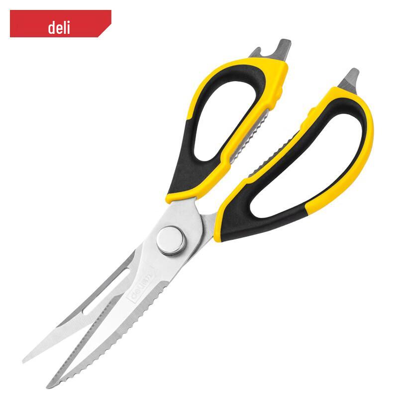 Deli DL358019 Multifunctional Stainless Steel Scissor