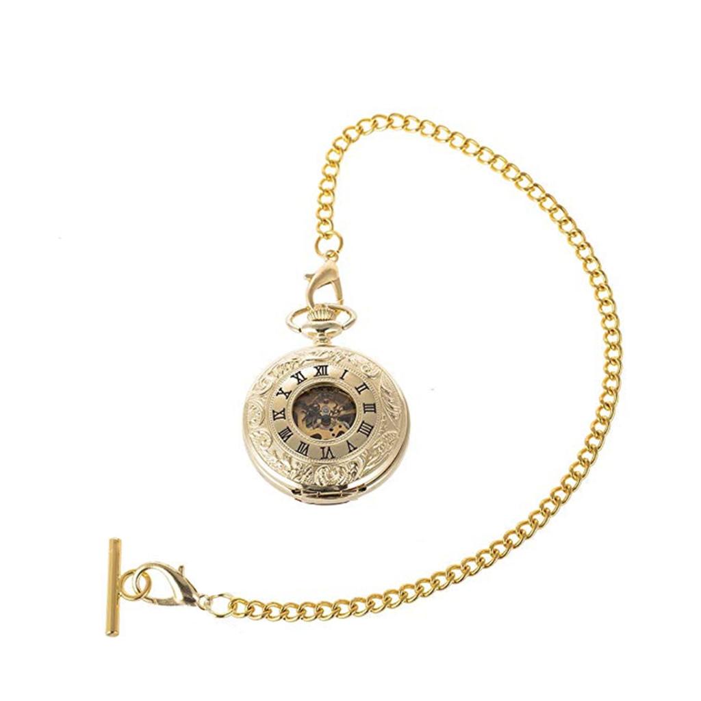 Catena Per Gilet Vintage Catena Orologio Da Taschino T-Bar - Accessorio Antico In Metallo Per Gilet, 65 Cm Catenella Portachiavi