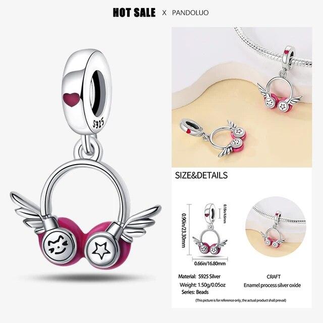 Charms 925 Original FitNew 925 Original Charm Bracelet Women 925 Silver Pendant Beads DIY Jewelry Gift