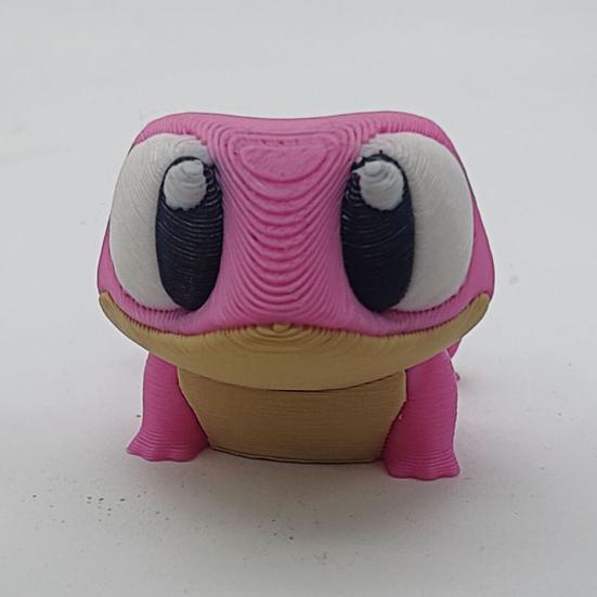 3D Printed Gecko Frog Figurine Movable Joints Big Eyes Frog Figure Articulated Animal Model Fidget Toy Desktop Decoration Ornament