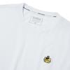INTERCREW Cat Patch Point Short Sleeve White Itz2Tr35Gwh