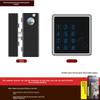Punch-Free Glass Door Smart Lock: Remote-Controlled Fingerprint Lock for Single & Double Doors