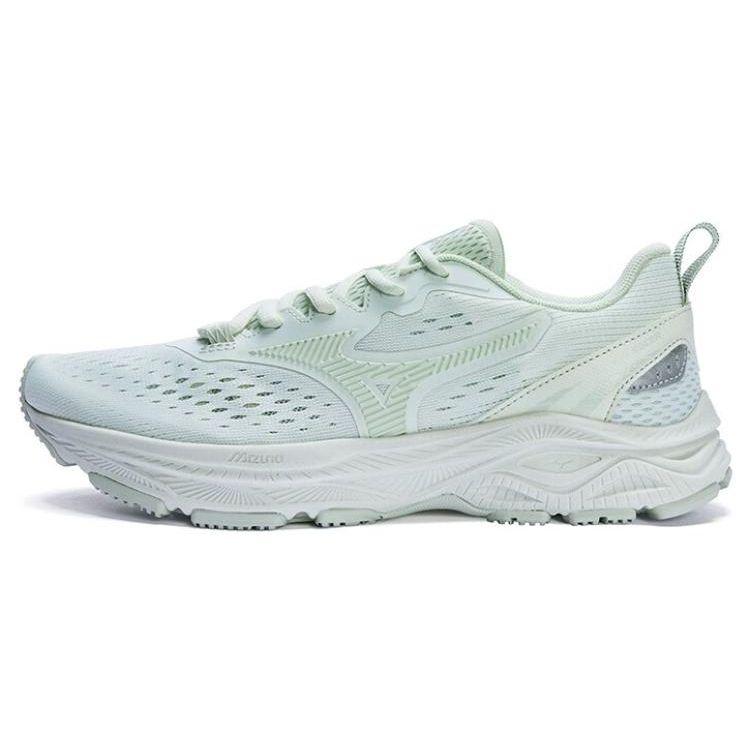 

Mizuno Racer S Comfortable Simple Shock Absorption Non-Slip Breathable Lightweight Low-Top Training Running Shoes Women sneaker Green D1GH223611 38.5
