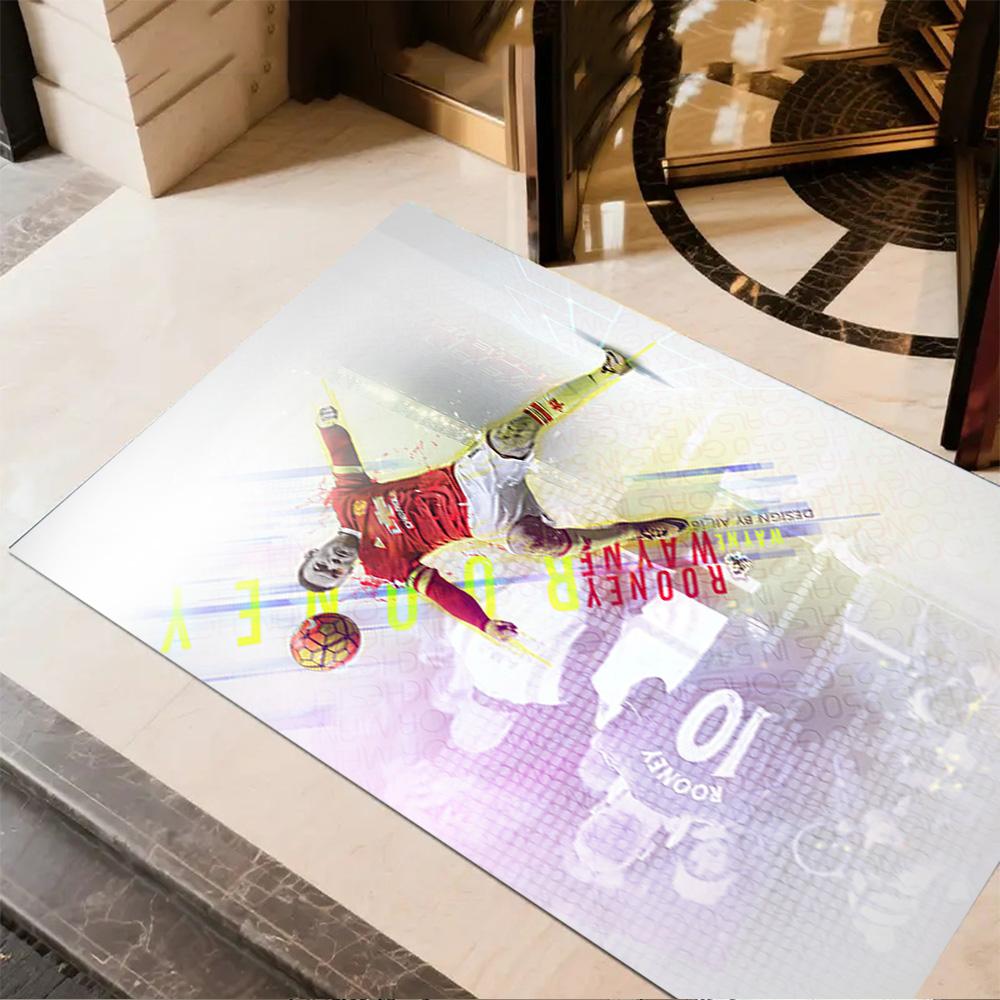David De Gea Celebration Floor Mat Perfect for Entryway Study room Game Room Dining Room Anti-slip Rug Anime Office Decor Best for Christmas