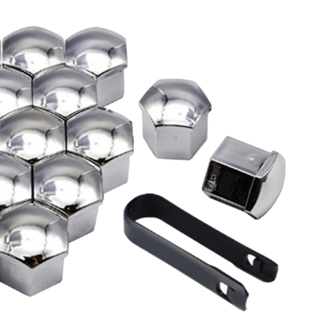 Tachiuwa 20 Pcs Car Wheel Nut Cap Cover Wheel Nut Cap, Bolt Rim Universal