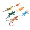 6 Pcs Lizard Figurines Educational Early Learning Realistic Models Reptile Animal Figurine Toys Set