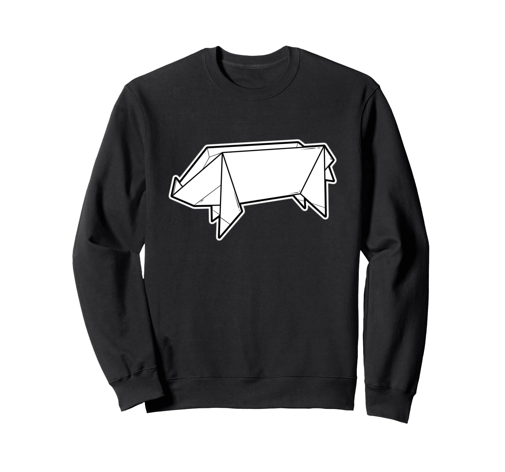 

Pig x Origami Pig Sweatshirt чёрный