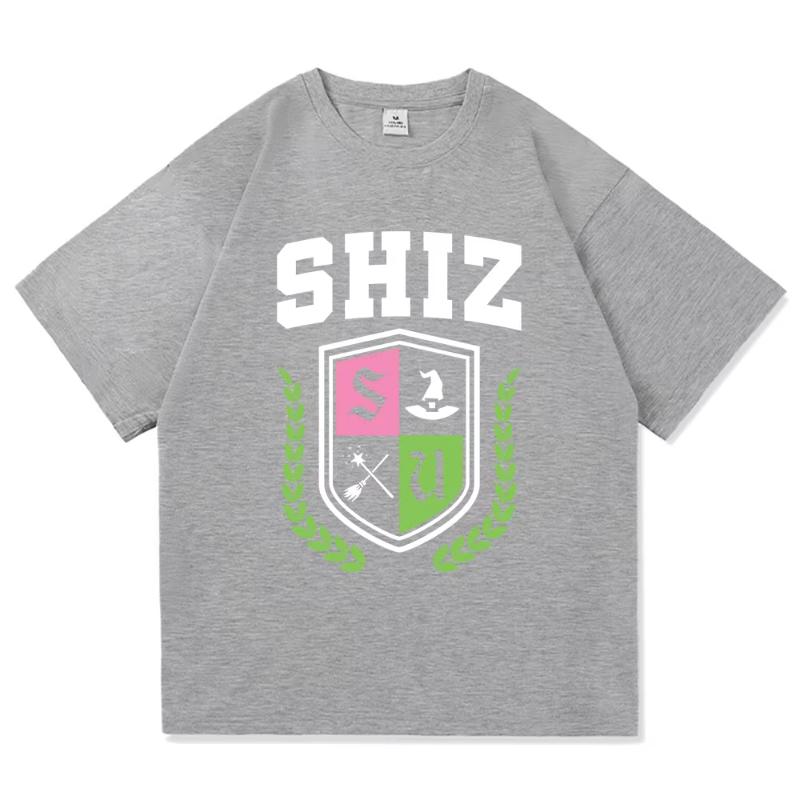 Shiz University Tričko Móda Dámské Estetické Film Zlá Tričko Unisex Vysoce Kvalitní Ležérní Elphaba Glinda Bavlněná Trička
