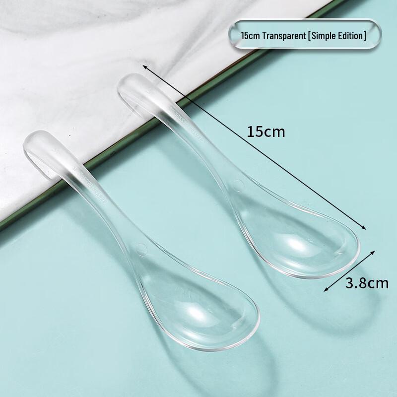 Disposable Plastic Takeaway Soup Spoons