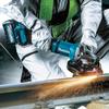 Makita 180mm Rechargeable Disc Grinder 40Vmax Sold Separately GA037GZ Battery/Charger/Case