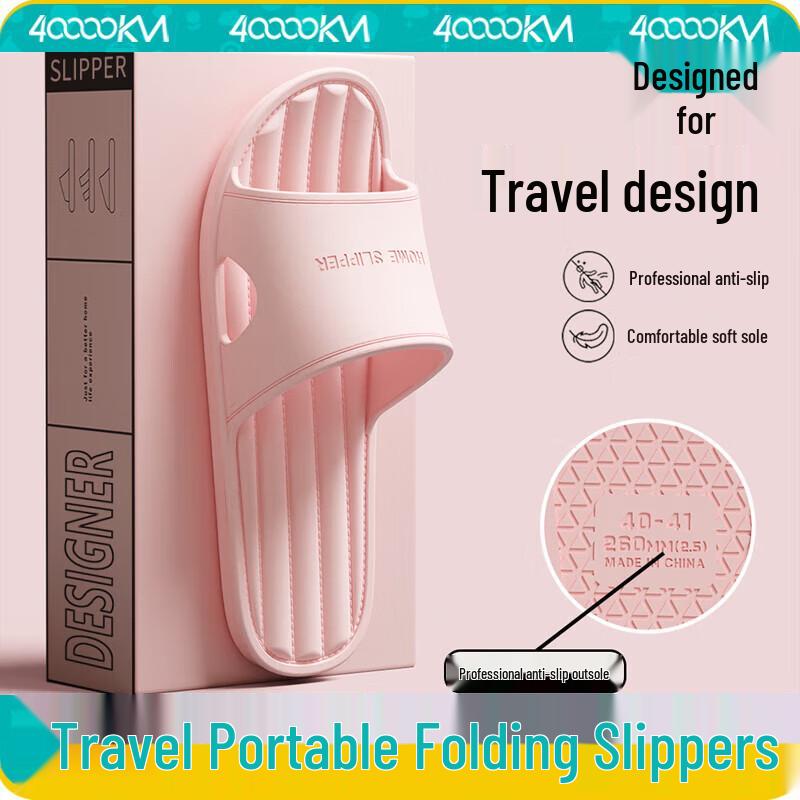 Portable Foldable Travel Slippers