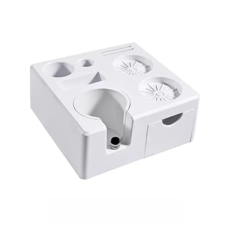 

Espresso Coffee Tamp Station 9 in 1 Espresso Organizer Fit 51 54 58MM Distributor Portafilter Holder & Puck Screen Accessories