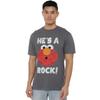 Sesame Street Unisex Adult HeÂ´s A Rock T-Shirt