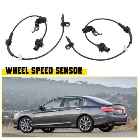 Pair Front ABS Speed Sensor For 2013-2017 Honda Accord Wheel Mounted W/Harness A