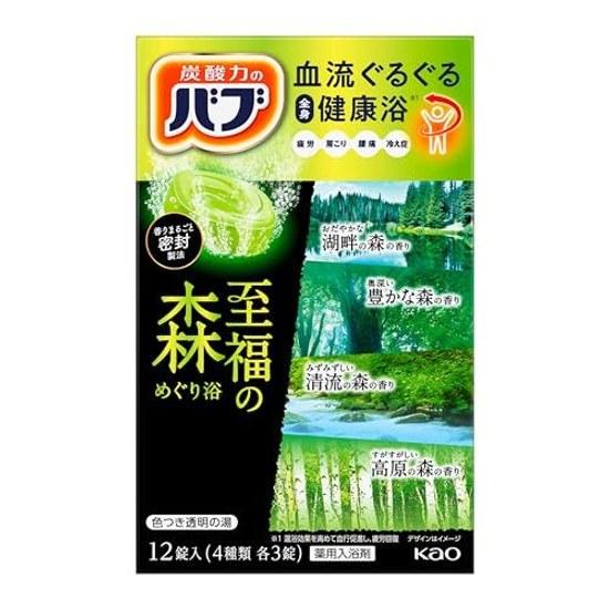 Babu Shifuku No Mori Meguri Yoku 12 Tablets (4 Types 3 Each) ( 2)