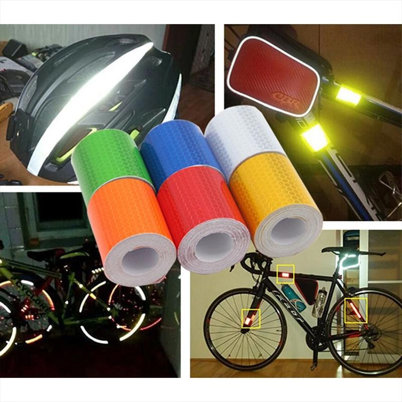 1/3M Reflective Car Stickers Waterproof Self-Adhesive Safety Warning Tape Strong Adhesive Reflectors Conspicuity Strip for Truck