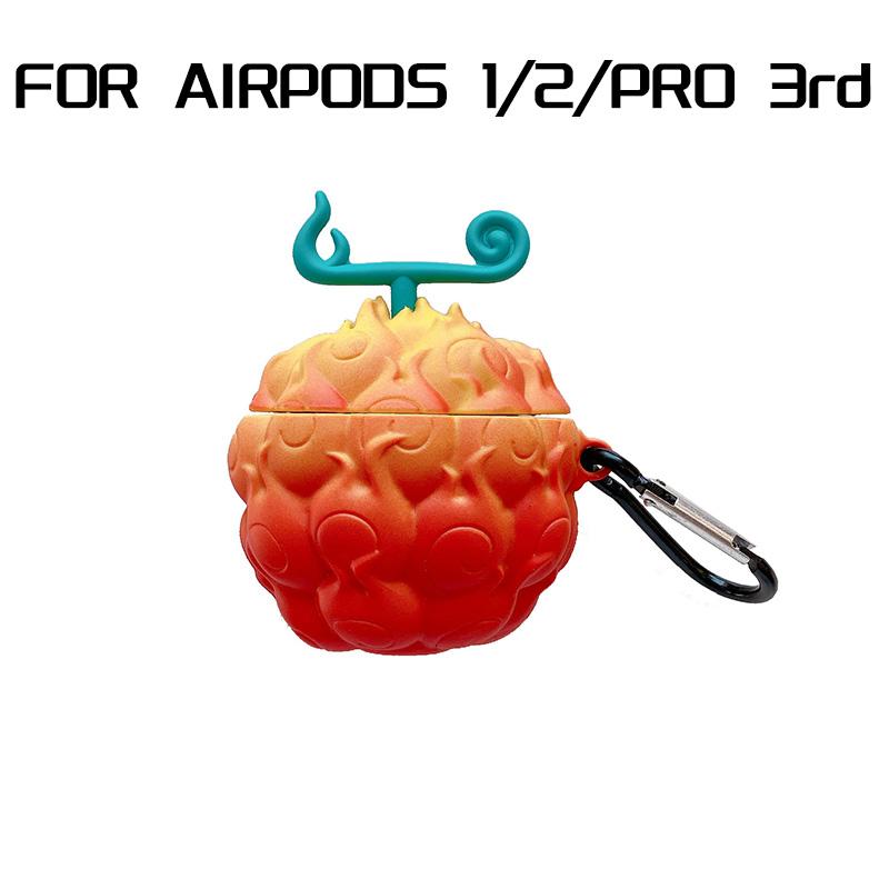 3D Kjeks Silikon Etui for AirPods 3 2021 3. Tegneserie Søtt Øretelefon Etui for AirPods Pro 3 2 1 Hodetelefon Ladeetui Deksel
