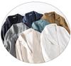 Men's Striped Short-Sleeve Casual Linen Suit for Spring & Autumn - Youthful, Handsome, and Popular (Model Y803)