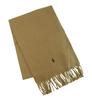 New 2023 Made In Recycled Wool Scarf by Ralph One Honey Size 220 Fall/Winter Model, Italy, #pc0476 Lauren, Unisex, Size, Brown, [Used]