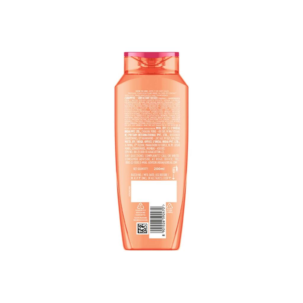 L'Oreal Paris Shampoo, Nourishes, Repair & Shine, For Long and Lifeless Hair, Dream Lengths, 200ml