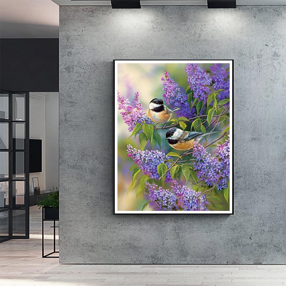 DIY 5D Diamond Painting Animal Cross Stitch Kit Full Round Rhinestone Embroidery Art Picture Mosaic Home Decoration Kit