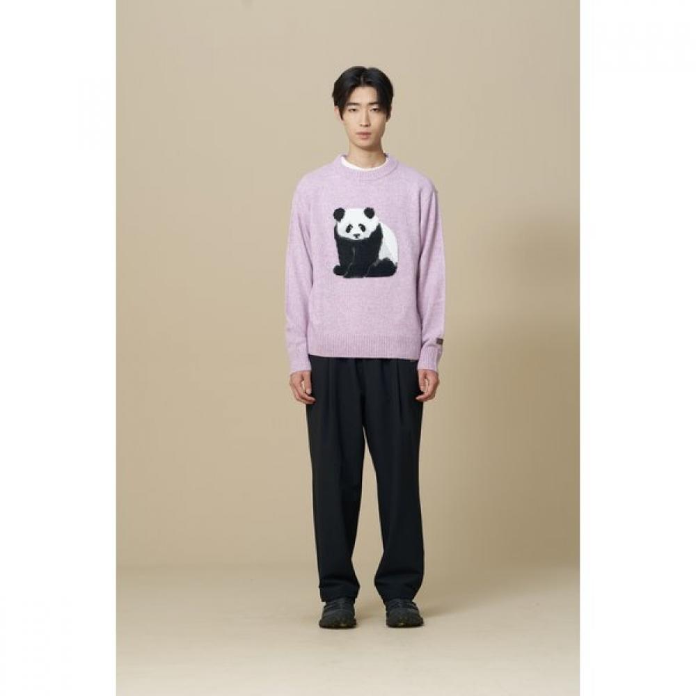 BBC EARTH Stretch Brush Relax Pants  Black 