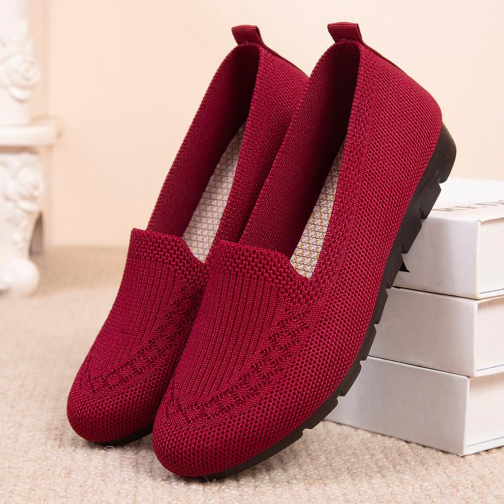 2025 New Fashion Casual Shoes Comfortable Women Breathable Antiskid Sneakers Men Mesh Flat Shoes
