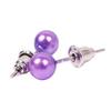 Women's 12 Pair Ear Stud Faux Pearl Round Ball Earrings Set Eardrop Multi-color