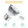 E27 Lamp Bulb Plant Grow Light Bulb Full Spectrum Plant Light Bulb Growing Succulent Pots Light Bulb 18leds
