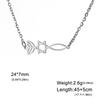 LIKGREAT Messianic Star of David Necklace for Women Men Stainless Steel Je Menorah Hexagram Pendant Israel Je Jewelry