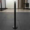WeightLoading Post with Base Sturdy Freestanding Weight HeavyDuty Plate Holder for Fitness