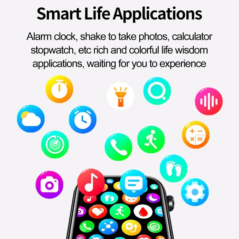 2025 New ECG+PPG Blood Fat Uric Acid Health Smartwatch Men Women Heart Rate Blood Pressure Bluetooth Call Smart Watch for IOS Android