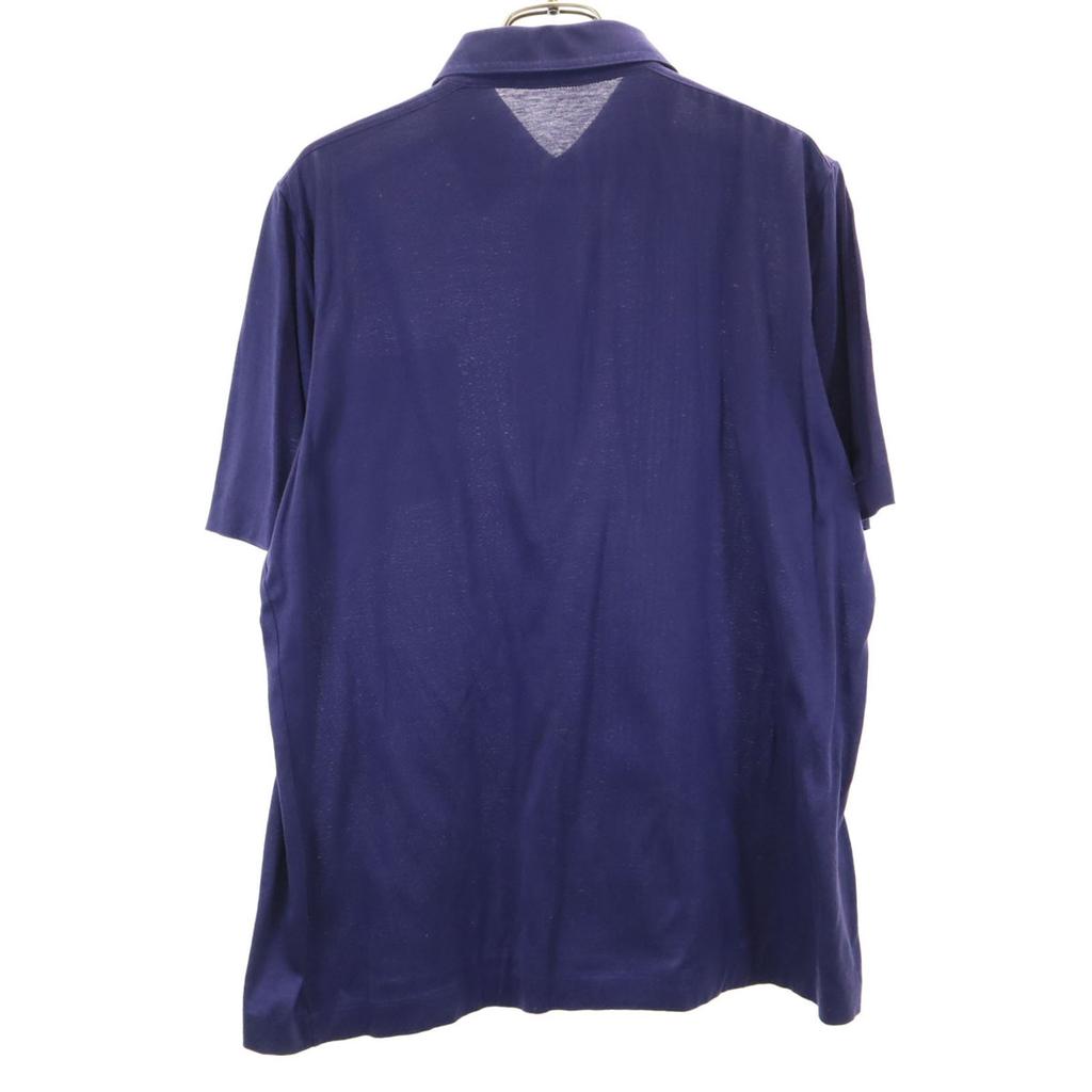 Pierre Cardin 90s Old Short Sleeve Polo Shirt L Navy Men's Used