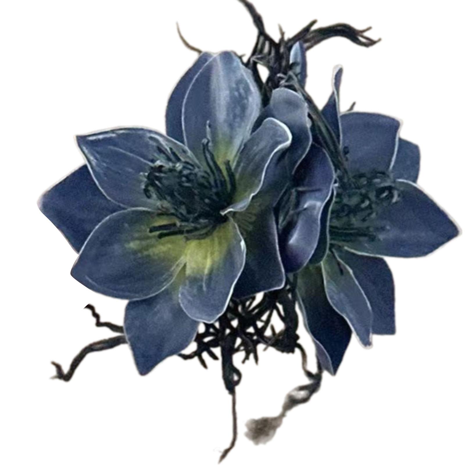 

Unique Hair Claw Clip Jasmine Flower Hair Claw Hair Adornment Elegant Beach Hair Claw Clip Hair Ornamentation синій