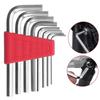 Compact Hex Wrench Set Metric and Inch Sizes for Home and Workshop
