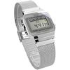 Casio CASIO Digital Watch Vintage Series A700WM-7A Metal Mesh Band Men's Women's Silver Oversea...