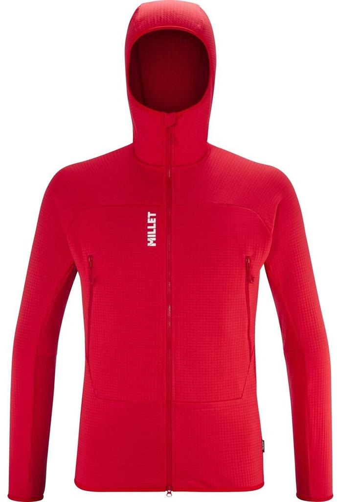 Куртка Millet Fusion Grid Hoodie красный румяный N0335
