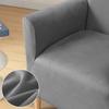 Soft Velvet Small Single Sofa Cover Stretchy Armchair Covers For Living Room Cooking Space Office Anti -Dirty Washable Chair Furniture Protectors