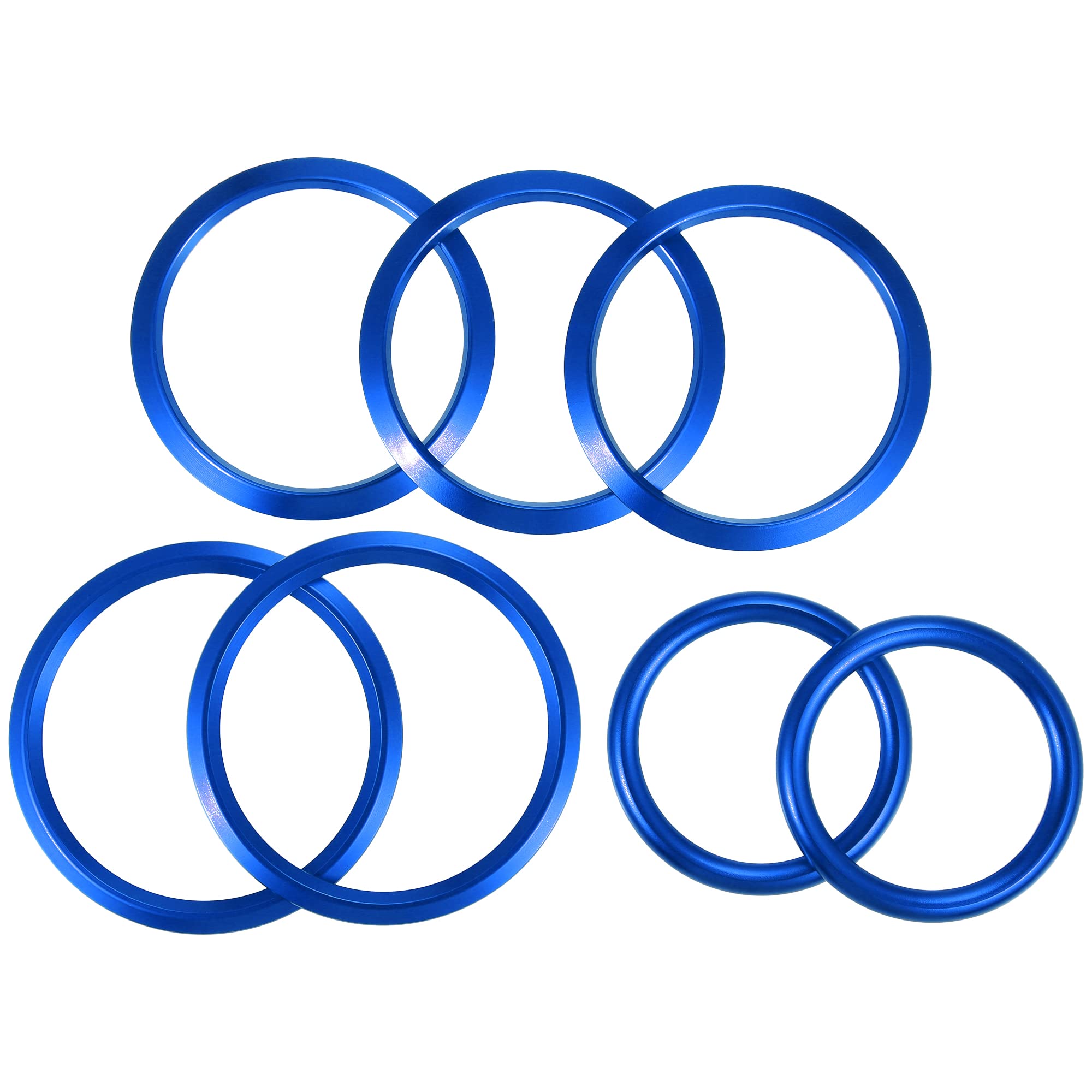 

X AUTOHAUX Air Conditioner Outside Vent Ring AC Decorative Trim Cover for Mercedes-Benz A-Class синий