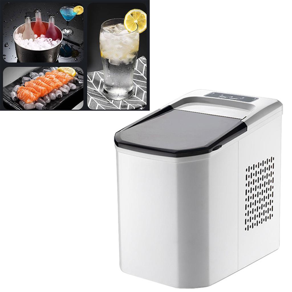 Fully Automatic Small Ice Maker 9 Ice Cubes Low Power Ice Maker for Home Kitchen Office Party