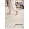 Wohnzimmer Teppich Creme Stil Hochwertiger Kaschmir-Imitat Teppich Herbst/Winter Couchtisch Teppich Schlafzimmer Teppich